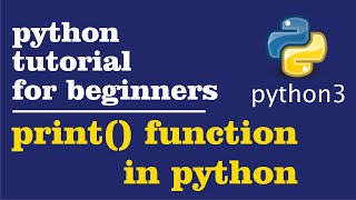 1- print() function in python in hindi/urdu
