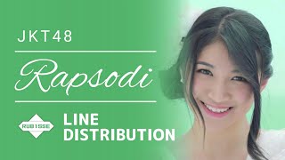 JKT48 - Rapsodi (Rhapsody) (Line Distribution)