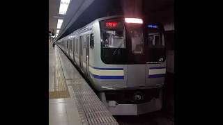 E217系クラY-125編成+クラY-35編成東京発車