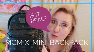 Troubleshooting the Authenticity of my new MCM x-mini backpack - IS IT A FAKE?