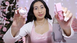 ASMR~Doing a Sugar Plum Fairy Makeup Look! ✨❄️💖