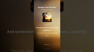 Stronger Than She Knew | Inspirational Country Pop Song About Resilience, Healing & Starting Over