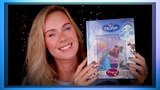 ASMR 😴 FROZEN 📖 STORY TELLING BOOK READING (ear to ear)