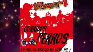 CD Mix Los Huracanes del Norte Corridos Perros Vol1 Al Estilo DJ LUNA 2021