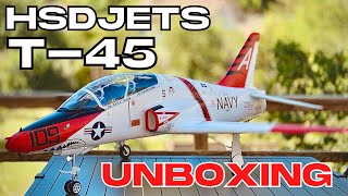 HSDJETS T-45 Goshawk Turbine Jet RC PLANE | UNBOXING (GOES WRONG) 😱 | (English/Français) 4K