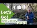 Mudlarking near a 19th century viaduct - River walking in Wales