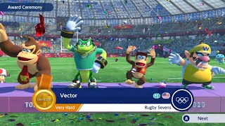 Mario & Sonic at the Olympic Games Tokyo 2020 - Rugby Sevens Very Hard
