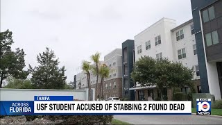 USF student found dead accused of stabbing 2 others