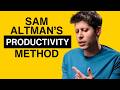 Sam Altman's Productivity System: Start Using It Today (Fast & Simple)