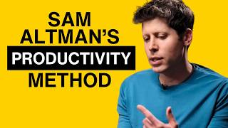 Sam Altman S Productivity System Start Using It Today Fast Simple