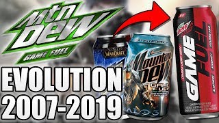 Evolution of Mountain Dew Game Fuel (2007-2019) - Halo 3, MW3, etc.