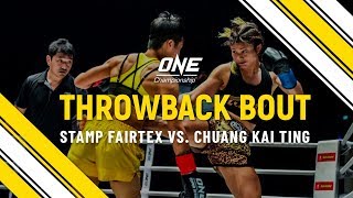 Stamp Fairtex vs. Chuang Kai Ting | ONE Full Fight | Throwback Bout