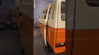 vw van nearly all back together , old skool!!!!