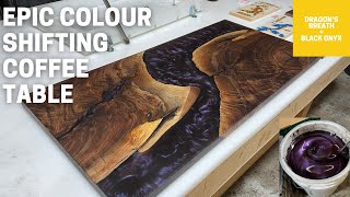 FINALLY Finished Our Epic Colour Shifting Coffee Table!