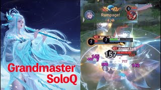 Perfect Luna Gameplay Grandmaster Rank - Honor of Kings