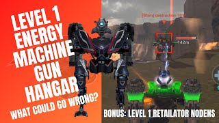 WAR ROBOTS GAMEPLAY | LEVEL 1 BUFFED ATOMIZERS, NUCLEONS, AND QUARKERS + LEVEL 1 RETALIATOR NODENS