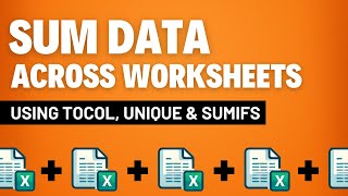 Summing Across Worksheets Made Easy with This One Simple Trick