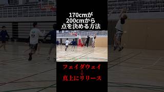 身長差を角度で消す#ストリートバスケ #gengen #basketball #1on1 #streetball #バスケットボール