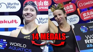 Kate Douglass \u0026 Regan Smith Combined for 14 MEDALS at 2024 Short Course World Champs