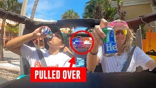 Drinking Fake Beer While Driving By Cops 2!