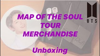 BTS “MAP OF THE SOUL TOUR : MERCHANDISE”  開封動画　unboxing