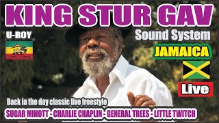 KING STUR GAV Sound System Jamaica SUGAR MINOTT / CHARLIE CHAPLIN / GENERAL TREES / LITTLE TWITCH