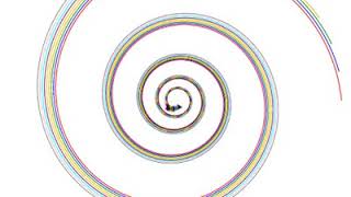 drawing spirals : Python turtle graphics (part6)