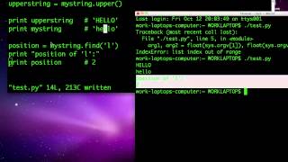 Python 04: Objects and Attributes