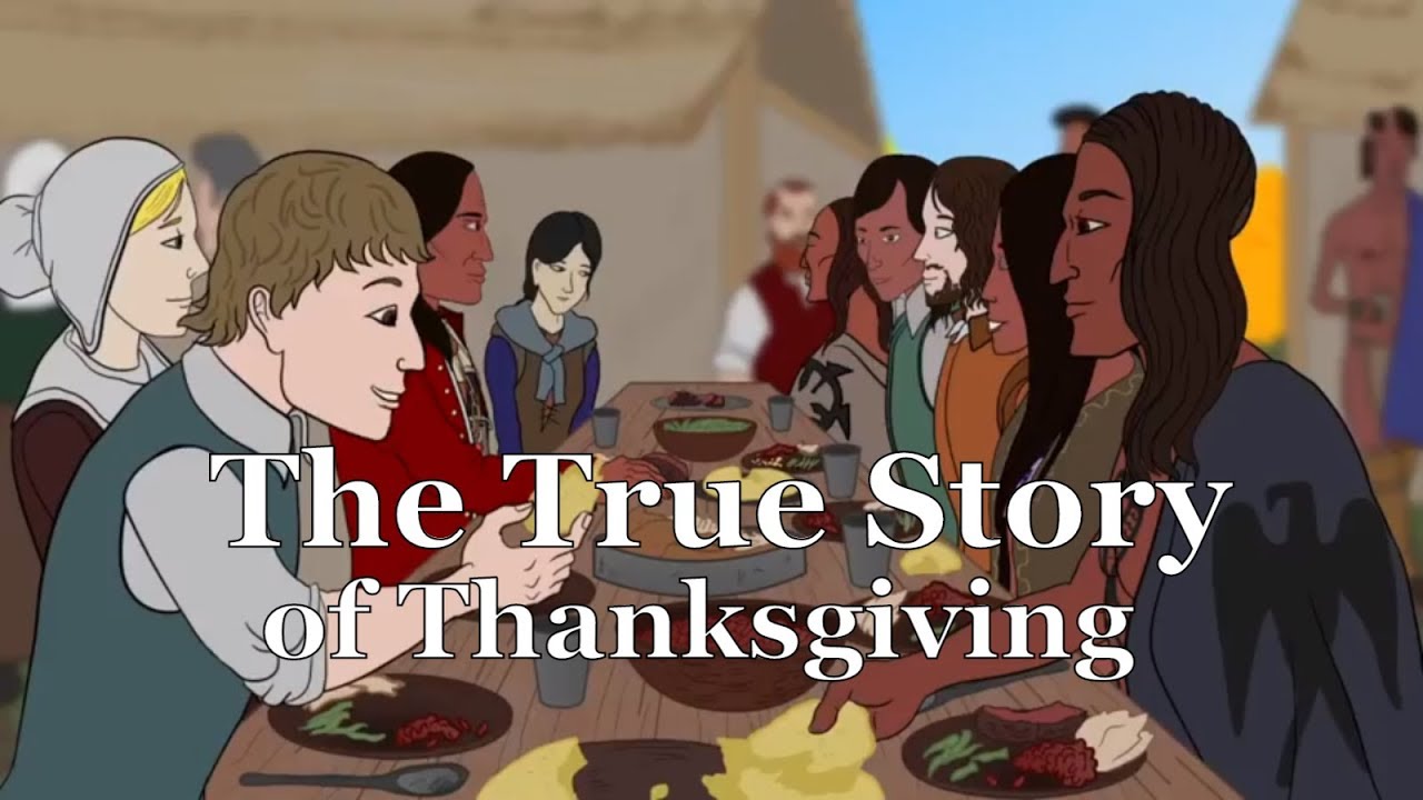 Thanksgiving - The True Story Of The First Thanksgiving - YouTube