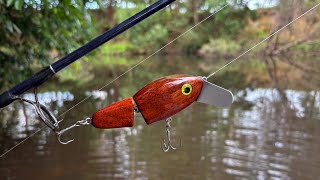 Making a two-piece topwater lure for australian bass from recycled timber (catch and release)