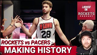 Alperen Sengun Makes History AGAIN & Jabari Finding His Shot As Houston Rockets Cruise Past Pacers