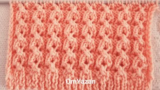 قناة OmYazan Triku Crochet  تريكو#Triku #طريقةعمل #غرزة أجور جميلة للسيدات والأطفال/ جاكيت/ بلوفر