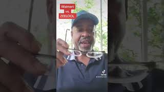 Zeelool vs. Walmart glasses #psychiccomedian