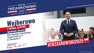 Wejherowo. Na żywo. Bądźcie z nami! Cała Polska naprzód!🇵🇱