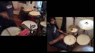 Drum \u0026 Percussion cover de el Ying y el Yang - Canto4