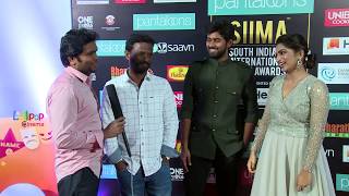 Director PA Ranjith \u0026 Kathir Special Appearance At Red Carpet | SIIMA Awards 2019