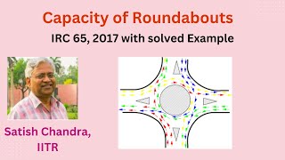 #traffic, #Capacity, Capacity of a Roundabout as per IRC 65, 2017 method