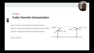 Discussion 3: Intro, Geometry Review, and Cubic Hermite Interpolation