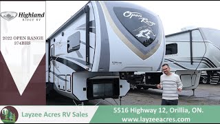 2022 Highland Ridge Open Range 374BHS - Pokemon Go on a Thursday - Layzee Acres RV Sales