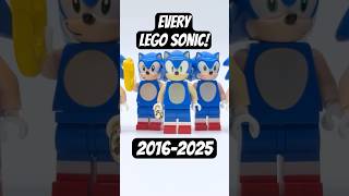 Evolution of the Lego Sonic Minifigure! 💙 EVERY Sonic from 2016-2025