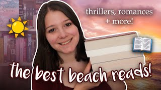 SUMMER BOOK RECOMMENDATIONS ☀️ | beach reads, thrillers \u0026 romances [CC]