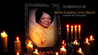 Celebration and Thanksgiving Service - Merle Evadney (Joy) Sewell