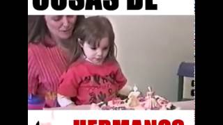 Hermano maldito - le sopla la vela en el cumpleaño