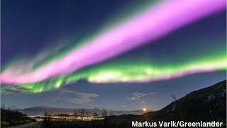 Crack in Earth's magnetic field triggers extremely rare pink auroras witnessed in Norway