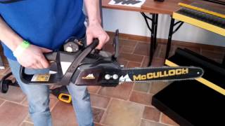 Cordless chainsaw McCulloch Li 40CS