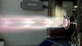 750lbf liquid rocket test fire 2