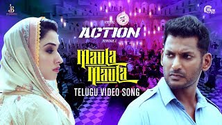 Action Telugu | Maula Maula Video Song | Vishal, Tamannaah | Hiphop Tamizha | Sundar.C | HD