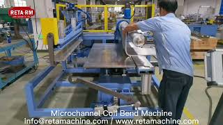 Microchannel Coil Bend Machine