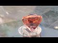 5.35 cts – bright pinkish orange tourmaline