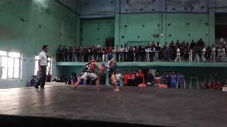 Wushu sanda 52 kg Ganesh Kumar Limbu in chitwan